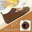 Kyopp Kinder Hausschuhe Junge Mädchen Pantoffeln Aquaschuhe Atmungsaktive Rutschfest Barfussschuhe Slipper Kindergarten Unisex(Fuchs Braun 30/31 EU)