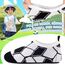 Kyopp Kinder Hausschuhe Junge Mädchen Pantoffeln Aquaschuhe Atmungsaktive Rutschfest Barfussschuhe Slipper Kindergarten Unisex(Fußball 28/29 EU)
