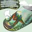 Kyopp Kinder Hausschuhe Junge Mädchen Pantoffeln Aquaschuhe Atmungsaktive Rutschfest Barfussschuhe Slipper Kindergarten Unisex(3D Jurassic Dinosaurier Grün 26/27 EU)
