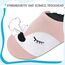 Kyopp Kinder Hausschuhe Junge Mädchen Pantoffeln Aquaschuhe Atmungsaktive Rutschfest Barfussschuhe Slipper Kindergarten Unisex (Fuchs Rosa 20/21 EU)