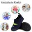 Kyopp Kinder Hausschuhe Junge Mädchen Pantoffeln Aquaschuhe Atmungsaktive rutschfest Barfussschuhe Slipper Kindergarten Unisex (Dinosaurier Marineblau 34/35 EU)