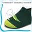 Kyopp Kinder Hausschuhe Junge Mädchen Pantoffeln Aquaschuhe Atmungsaktive rutschfest Barfussschuhe Slipper Kindergarten Unisex (Stricken-Dinosaurier 33/32 EU)