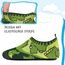 Kyopp Kinder Hausschuhe Junge Mädchen Pantoffeln Aquaschuhe Atmungsaktive rutschfest Barfussschuhe Slipper Kindergarten Unisex(Dinosaurier und Krokodile 34/35 EU)