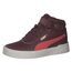 PUMA Mädchen Carina 2.0 Mid Wtr Jr Sneaker, Aubergine Salmon Puma Team Gold, 35.5 EU
