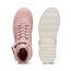 PUMA Carina 2.0 MID WTR JR Sneaker, Future PINK Silver-Alpine Snow, 38.5 EU