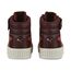 PUMA Damen Carina 2.0 Mid WTR Jr Sneaker, Aubergine-Salmon Team Gold, 36 EU