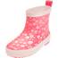 Playshoes Gummistiefel Halbschaft Tupfen Unisex Kinder Gummistiefel, Koralle Tupfen, 18 EU