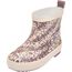Playshoes Gummistiefel Halbschaft Blumen Unisex Kinder Gummistiefel, Violett Blumen, 21 EU