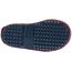 Playshoes Kinder Halbschaft-Gummistiefel aus Naturkautschuk, trendige Unisex Regenstiefel mit Reflektoren, maritim gestreift