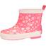 Playshoes Gummistiefel Halbschaft Tupfen Unisex Kinder Gummistiefel, Koralle Tupfen, 22 EU
