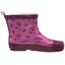 Playshoes Naturkautschuk Halbschaft Herzchen, Mädchen Gummistiefel, Pink (Pink 18), 23 EU (6.5 Child UK)