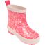 Playshoes Gummistiefel Halbschaft Tupfen Unisex Kinder Gummistiefel, Koralle Tupfen, 23 EU