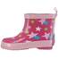 Playshoes Jungen Mädchen Gummistiefel Halbschaft Regenstiefel, pink Sterne, 20 EU
