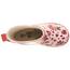 Playshoes Kinder Halbschaft-Gummistiefel aus Naturkautschuk, Trendige Unisex Regenstiefel mit Reflektoren, mit Käfer-Muster, 180360, Pink (original), 27 EU