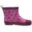 Playshoes Naturkautschuk Halbschaft Herzchen, Mädchen Gummistiefel, Pink (Pink 18), 26 EU (8.5 Child UK)