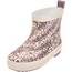 Playshoes Gummistiefel Halbschaft Blumen Unisex Kinder Gummistiefel, Violett Blumen, 27 EU