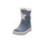 Superfit Mädchen Flavia Warm Gefütterte Gore-tex Schneestiefel, Blau Silber 8010, 36 EU Weit