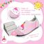 Torotto Hausschuhe Kinder Mädchen Junge Pantoffeln Atmungsaktive Rutschfest Weich Turnschläppchen Barfussschuhe für Lauflernschuhe Kleinkinder Schuhe Kindergarten Unisex(Rosa blaues Einhorn 26/27 EU)