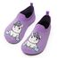 Torotto Hausschuhe Kinder Mädchen Junge Pantoffeln Atmungsaktive Rutschfest Weich Turnschläppchen Barfussschuhe für Lauflernschuhe Kleinkinder Schuhe Kindergarten Unisex(31-Lila 28/29 EU)