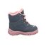 Superfit Mädchen Husky1 Warm Gefütterte Gore-tex Schneestiefel, Blau Rosa 8020, 30 EU