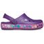 Crocs Unisex Kinder Crocband Lights Clog T Clog, Amethyst, 20/21 EU