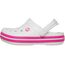Crocs Unisex Kinder Crocband Clog T Clog, White/Pink Crush, 22/23 EU