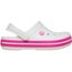 Crocs Unisex Kinder Crocband Clog T Clog, White/Pink Crush, 22/23 EU