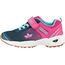 Lico Unisex Kinder Barney Vs Sneaker, Marine Pink Türkis, 35 EU
