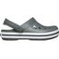 Crocs Crocband Clog T, Unisex, für Kinder, Schiefergrau/Marineblau, Größe 42