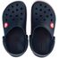Crocs Unisex Kinder Crocband Clog T Clog, Navy/Red, 19/20 EU