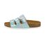 Lico Mädchen Bioline Flower Kids Hausschuhe, Mint, 32 EU