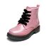 DREAM PAIRS Jungen Mädchen Stiefel Klassische Stiefel für Kinder Herbst Fashion Schnürstiefel Winterstiefel mittelere Stiefel,Size 38.5,Rosa/Pu,SDBO2220K