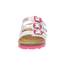 Lico Mädchen Bioline Flower Kids Pantoletten, Weiss Bunt, 35 EU