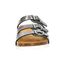Lico Mädchen Bioline Kids Glitter Hausschuh, silber, 34 EU