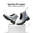 DREAM PAIRS Jungen Mädchen Stiefel Klassische Stiefel für Kinder Herbst Fashion Schnürstiefel Winterstiefel mittelere Stiefel,Size 28.5,Silber/Pu,SDBO2220K