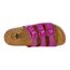 Lico Mädchen Bioline Kids Glitter Hausschuh, pink, 34 EU