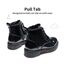 DREAM PAIRS Jungen Mädchen Stiefel Klassische Stiefel für Kinder Herbst Fashion Schnürstiefel Winterstiefel mittelere Stiefel,Size 33.5,Schwarz/Pu,SDBO2220K
