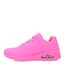 Skechers Damen UNO-Stand On Air Sneaker, Knallpink (Hot Pink), 36 EU
