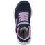 Skechers Mädchen Microspec Sneaker, Navy Mesh Lavender & Mint Trim, 31 EU