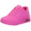 Skechers Damen UNO-Stand On Air Sneaker, Knallpink (Hot Pink), 39.5 EU