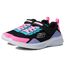 Skechers Mädchen Microspec Bright Retros Sneaker, Black Synthetic Multi Trim, 36 EU