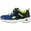Lico Unisex Kinder BARNEY VS Hallenschuhe, Blau/ Schwarz/ Lemon, 34 EU