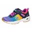 Lico Unisex Kinder Barney Hallenturnschuhe, Marine Lila Türkis, 37 EU