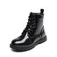 DREAM PAIRS Jungen Mädchen Stiefel Klassische Stiefel für Kinder Herbst Fashion Schnürstiefel Winterstiefel mittelere Stiefel,Size 35,Alles Schwarz,KBO211