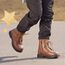 DREAM PAIRS Jungen Mädchen Stiefel Klassische Stiefel für Kinder Herbst Fashion Schnürstiefel Winterstiefel mittelere Stiefel,Size 35,Braun/Pu,KBO211