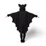 Spooktacular Creations Vampirfledermaus-Kostüm, leuchtet im Dunkeln, Mädchen-Kostüm mit schwarzen und silbernen Fledermausflügeln für Kinder, Vampirfledermaus (mittel)