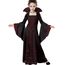LOBTY Vampir Hexe Kostüm Kinder Erwachsene Halloween Kostüme Verkleidungsparty für Halloween Karneval Fasching Hexenkostüm Mädchen Hexenkleid Hexenhut