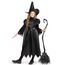 Spooktacular Creations Hexenkostüm für Kinder, Mädchen, schwarz, einfache Version für Kinder, Halloween (groß (10-12 Jahre))