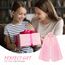 ACWOO Prinzessin Umhang Kinder Mädchen, ELSA Prinzessin Kostüm mit Krone, Halloween Kostüm Umhang Kinder, Prinzessin Cape für Karneval Cosplay Party (rosa, M)