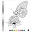 Brain Games - Color by Number: Butterflies